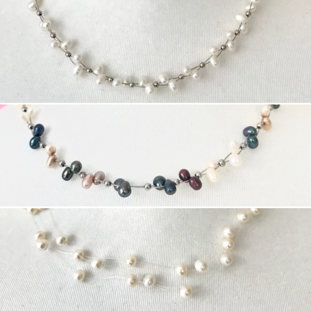 Pearly Shells Necklace Bundle 🌸
